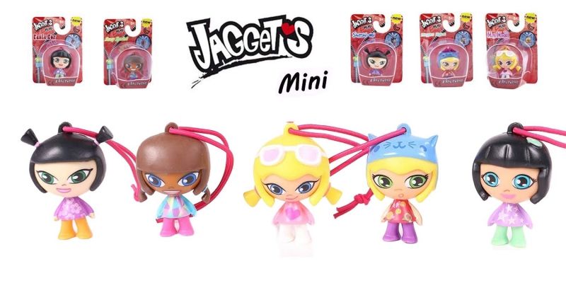 Мини кукла Jaggets, 4 см, различни модели